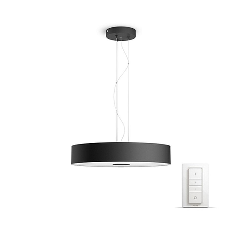 Lustra led dimabila neagra philips, hue fair