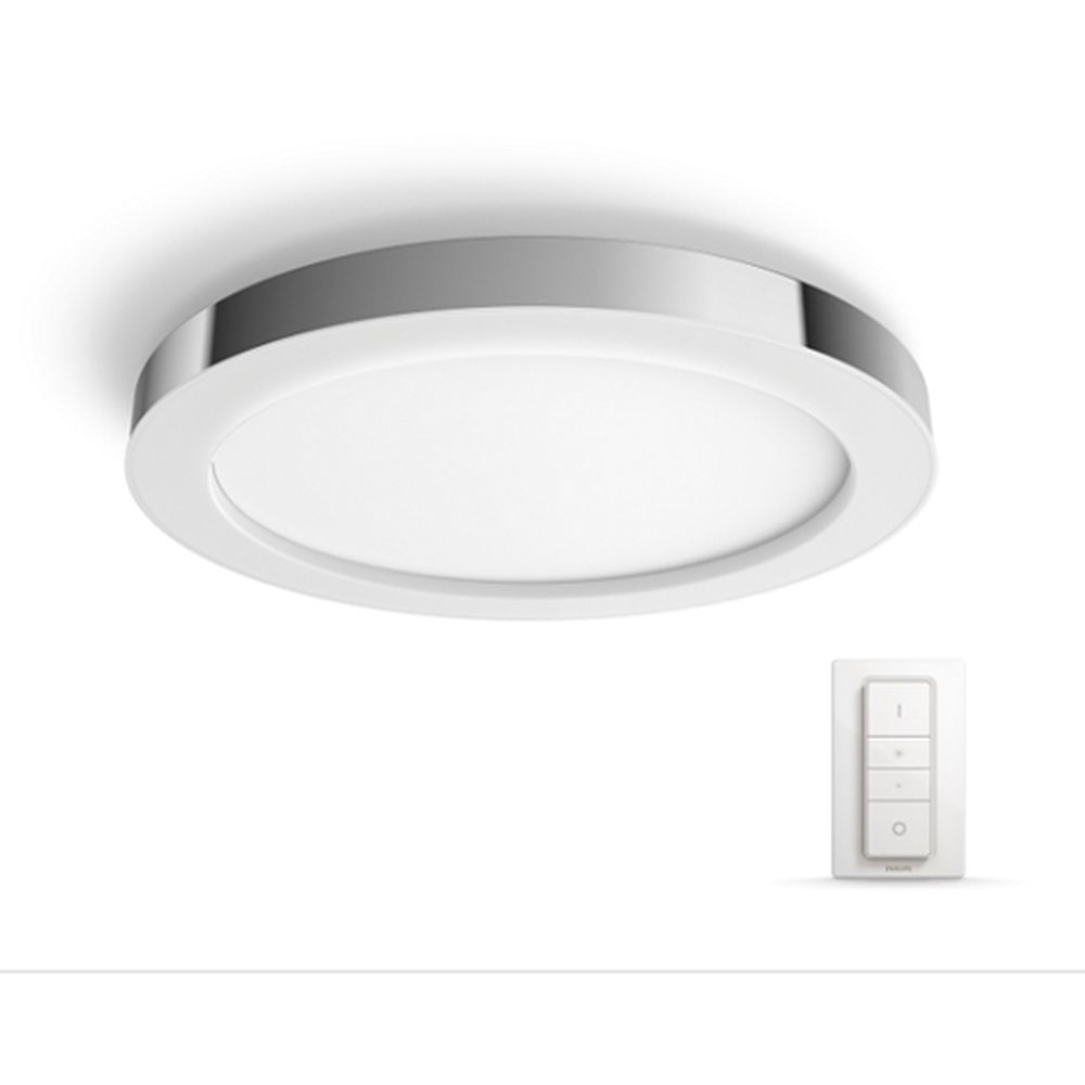 Aplica tavan led dimabila crom philips, adore