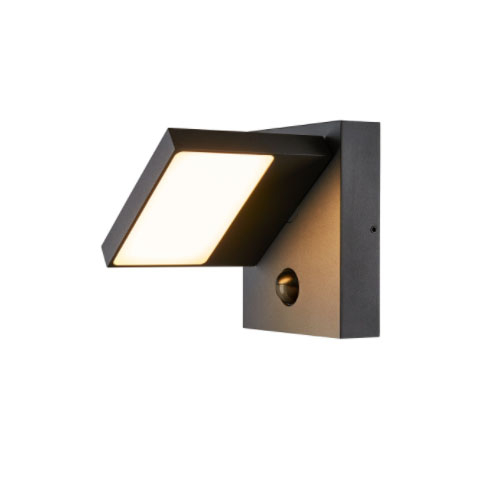 Aplica exterior LED cu senzor culoare antracit SLV, Abridor