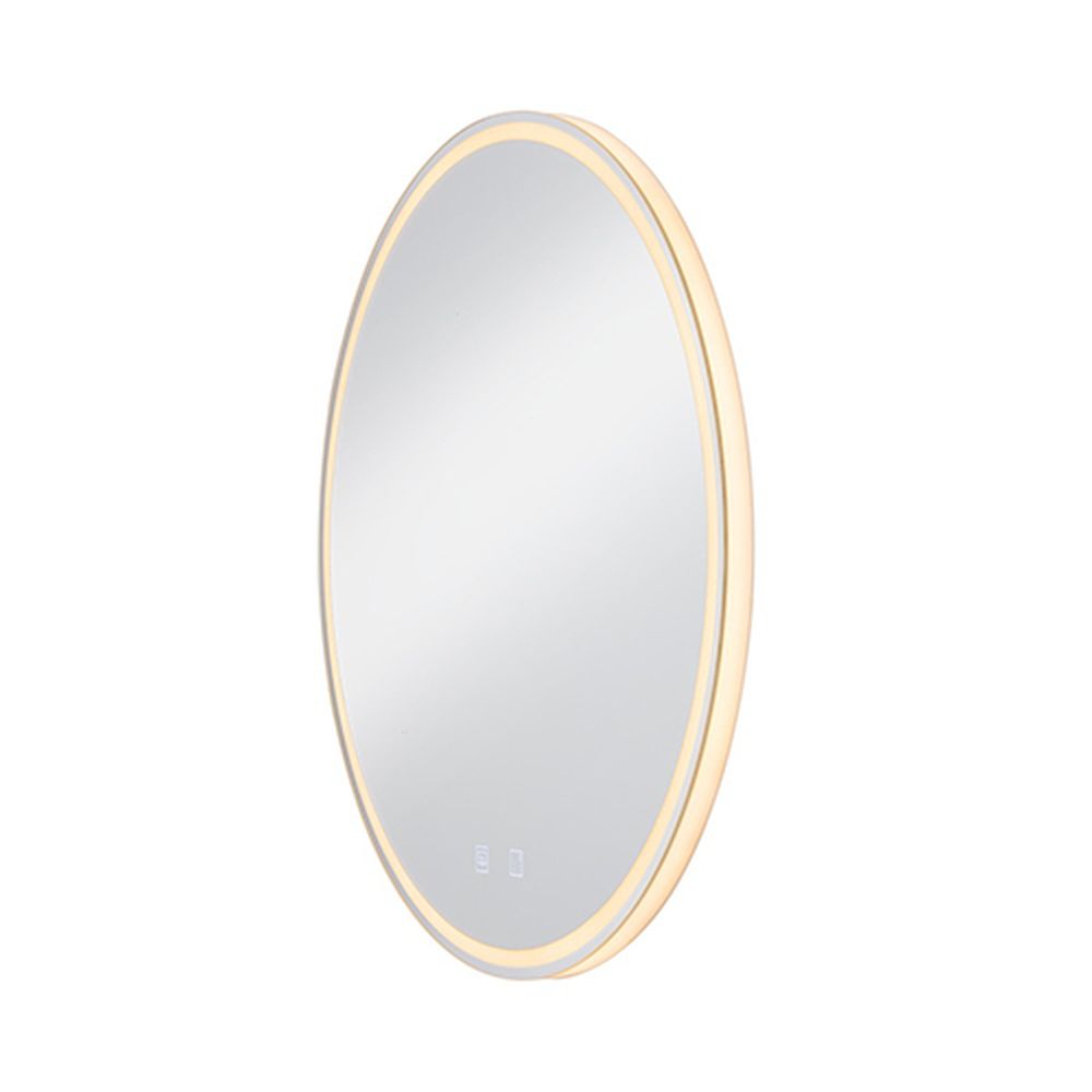 Oglinda baie led argintie slv, trukko