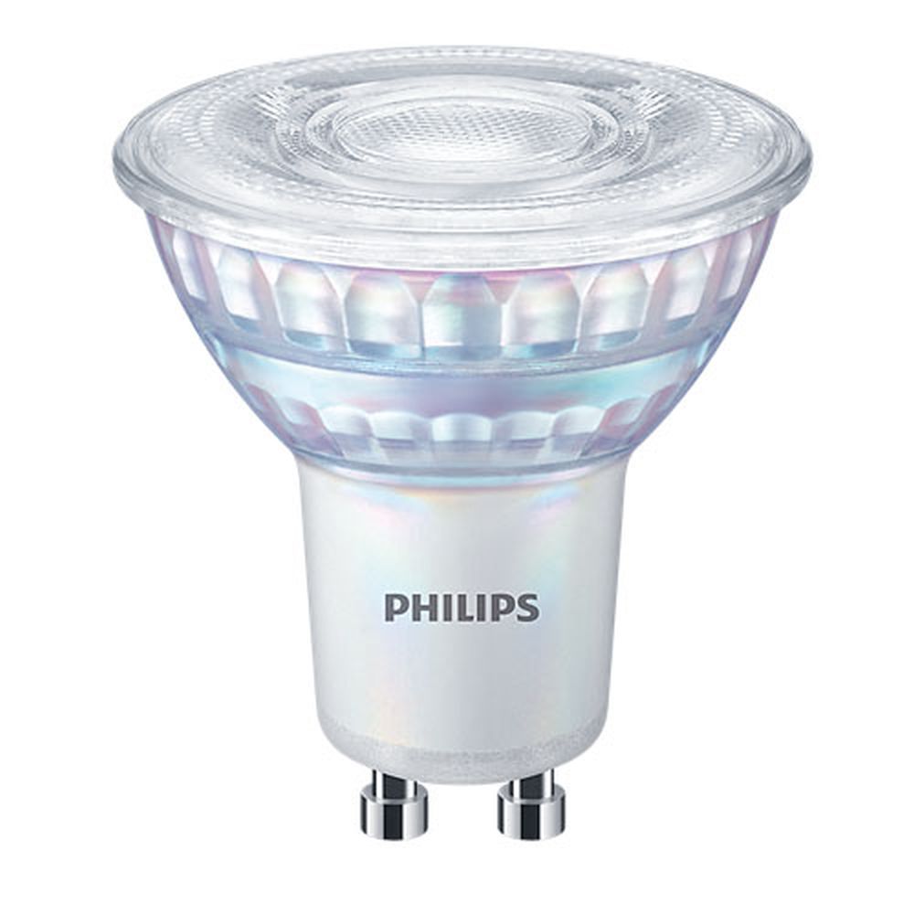 Bec LED spot lumina neutra dimabil Philips GU10, 80W, 575lm MASTER Value