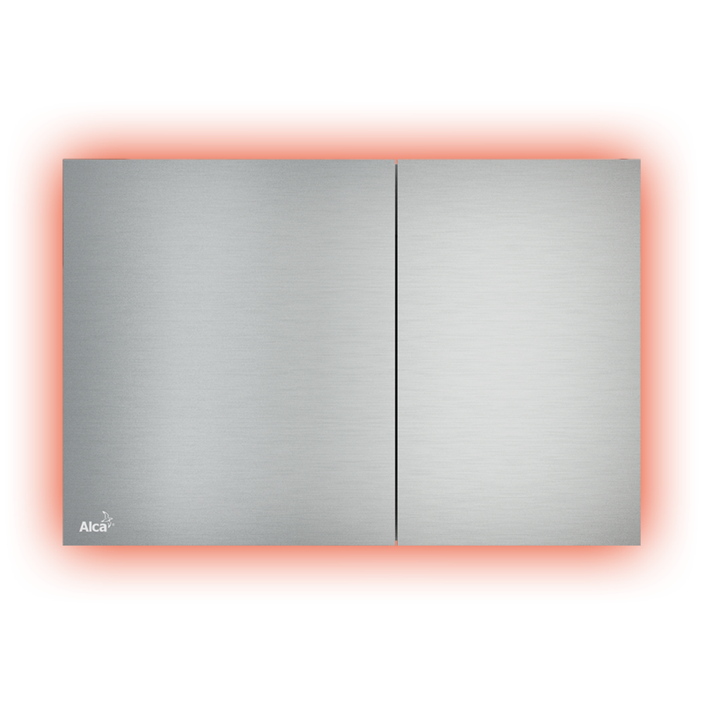 Clapeta rezervor wc iluminata, culoare crom alcaplast