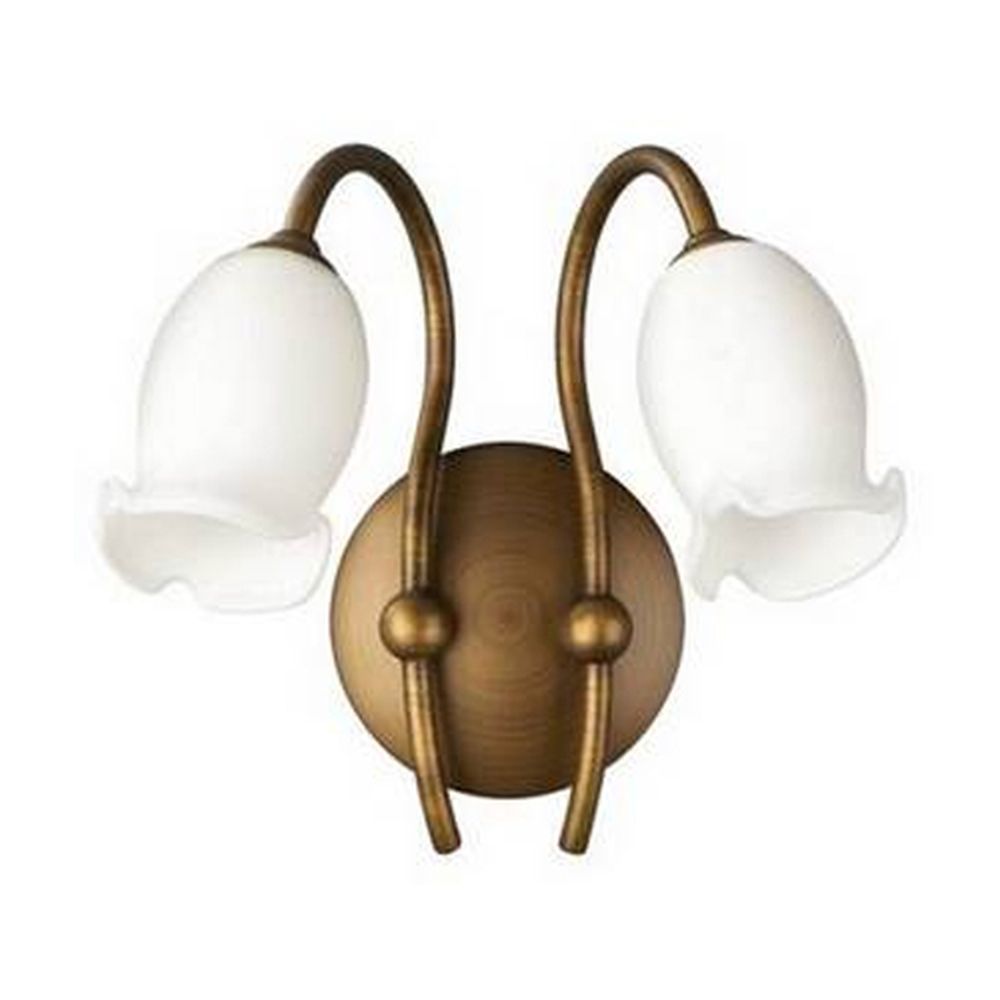 Aplica perete culoare bronz, flow