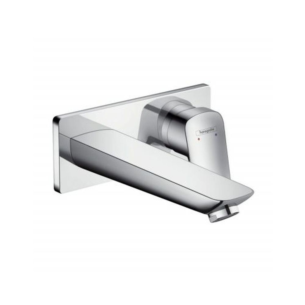 Baterie chiuveta incastrata in perete, culoare crom, logis hansgrohe