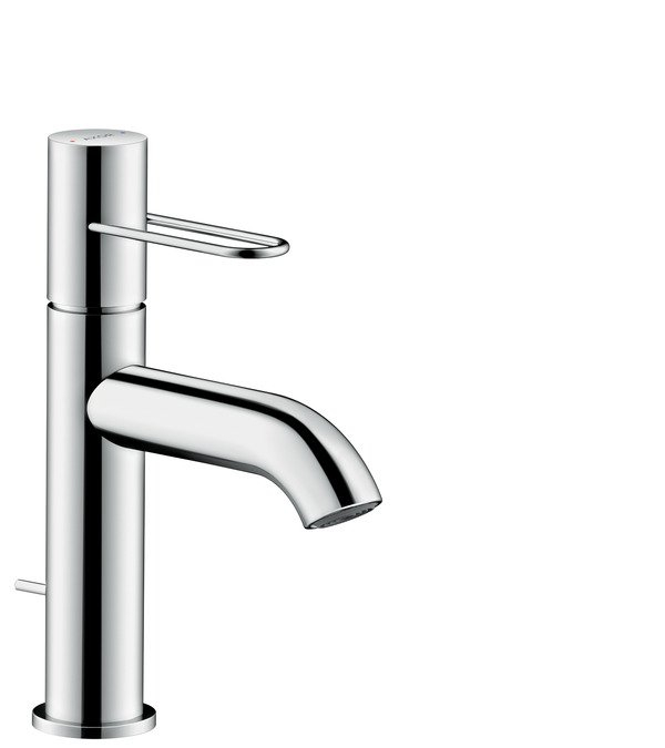 Baterie lavoar inalta crom cu ventil pop-up Hansgrohe Axor Uno 100 100