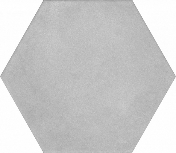 Poza Gresie hexagonala gri deschis ciment portelanata, 23.1x20 cm