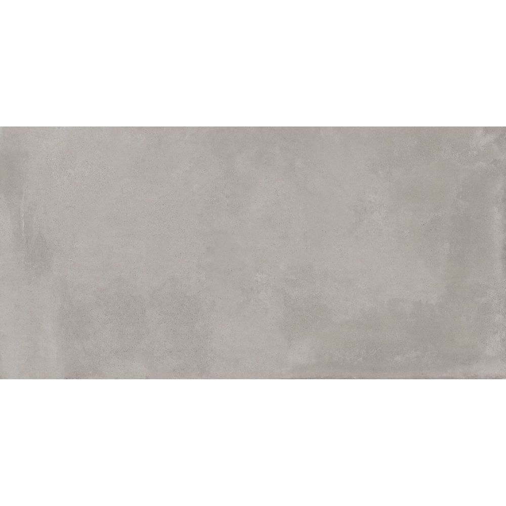 Gresie portelenata exterior interior, gri mat, 120x60 cm, powder argent, argenta