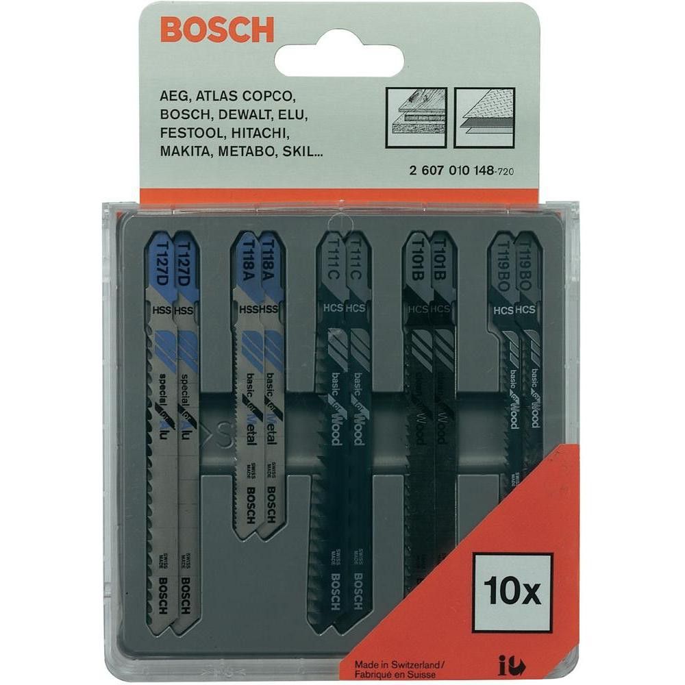 Set 10 panze fierastrau vertical pentru lemn si metal