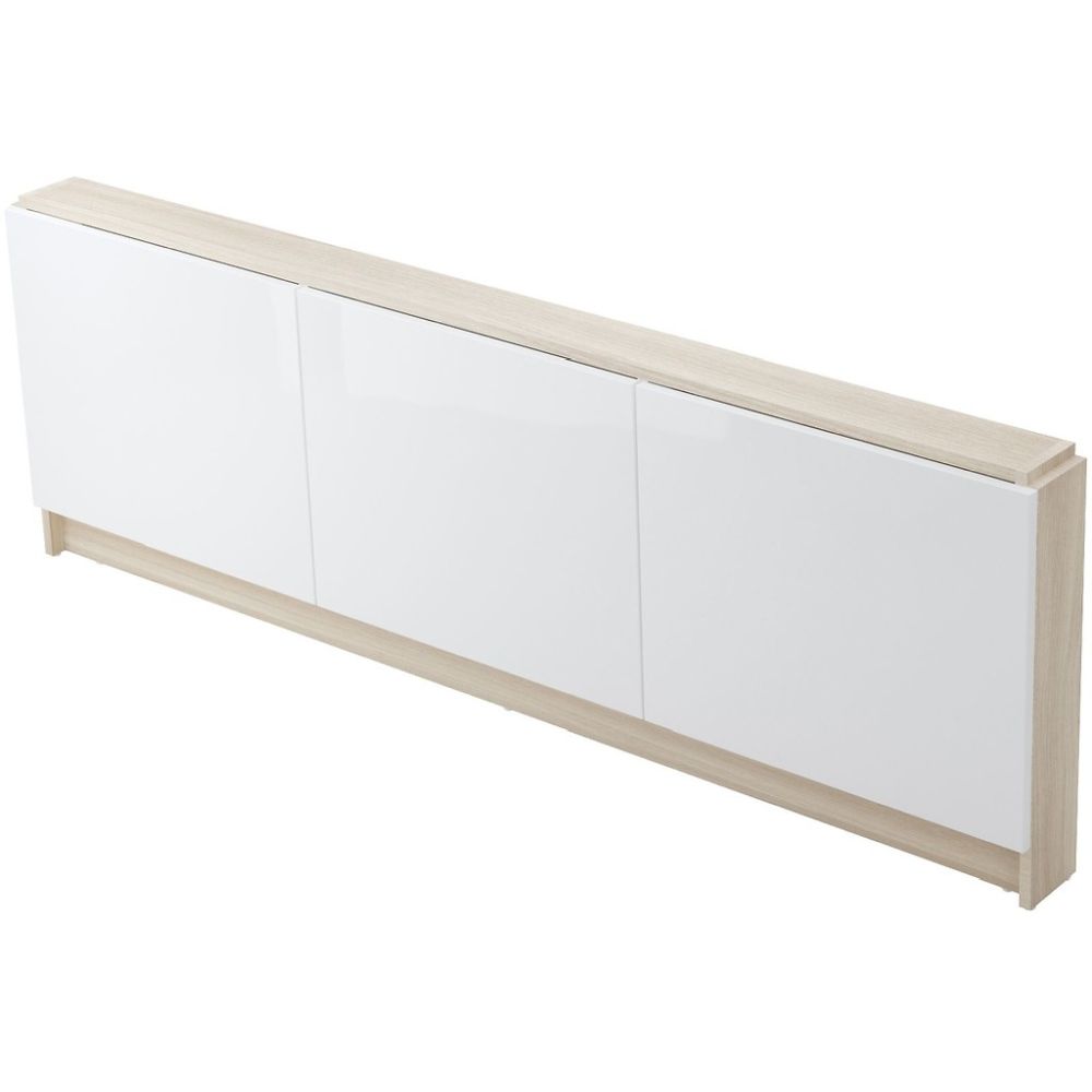 Masca frontala cada cersanit smart, 170 cm, cu depozitare, alb