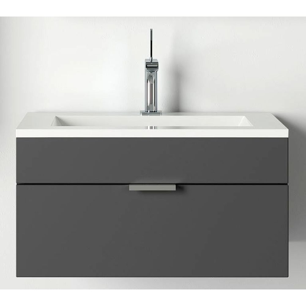 Mobilier suspendat gri 590x450 mm dalet, fold