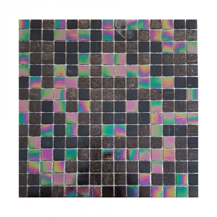 Mozaic interior multicolor 2×2 cm, culoare negru MIX MOZAIC, Keramyth foglia.ro