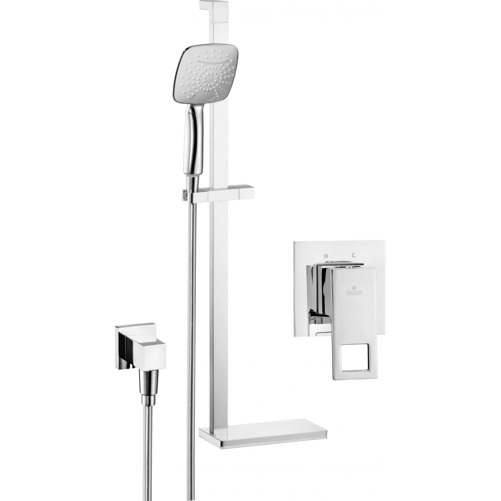 Set de dus ingropat culoare crom deante, anemon