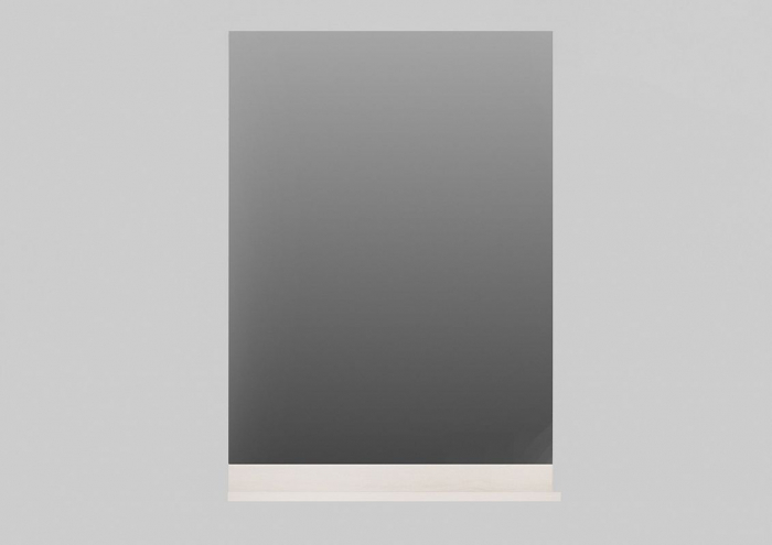 Oglinda baie cu polita 600×118 mm culoare alba Dalet, FOLD