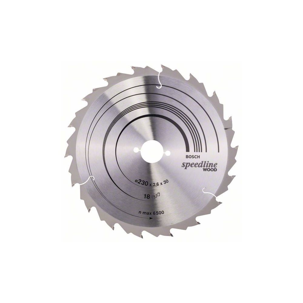 Panza fierastrau circular 230 mm 18 dinti speedline wood