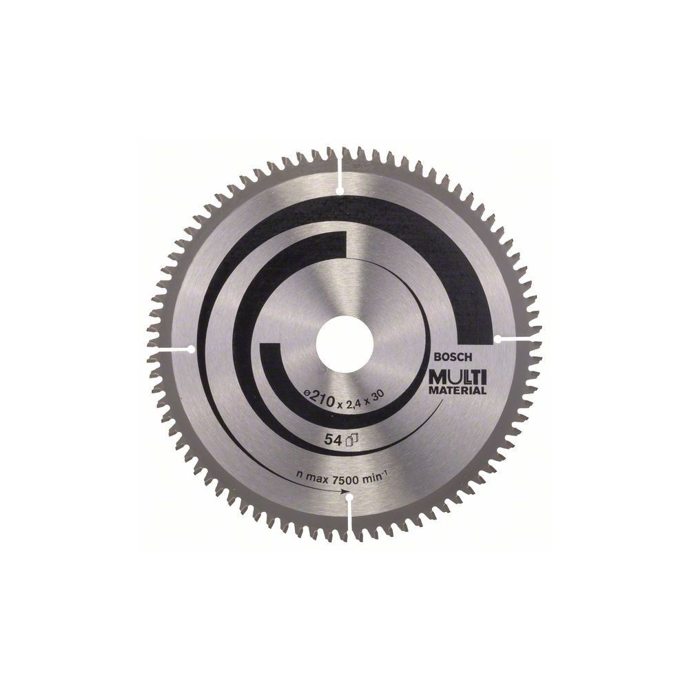 Panza fierastrau circular 210 mm 80 dinti multi material