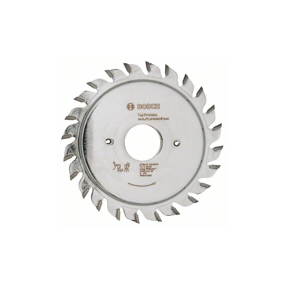 Panza fierastrau circular precrestatoare 100 mm pentru panel