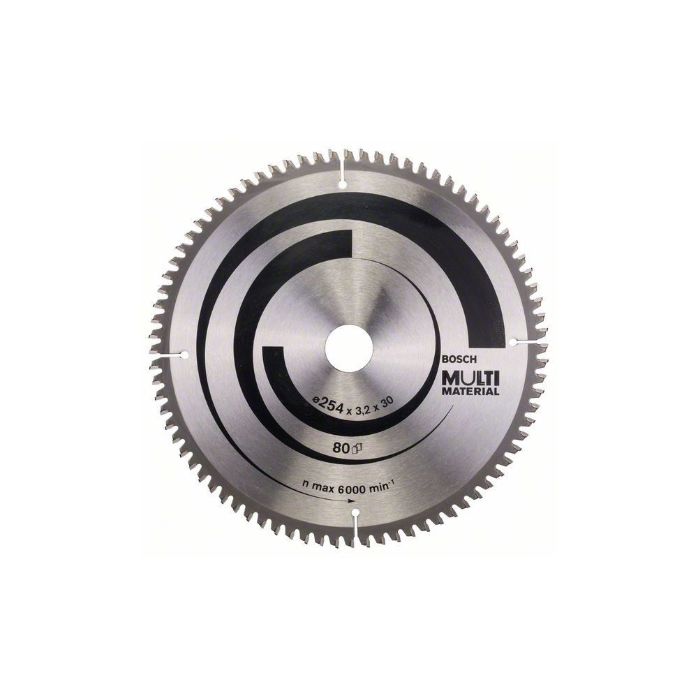Panza fierastrau circular 254 mm 80 dinti multi material