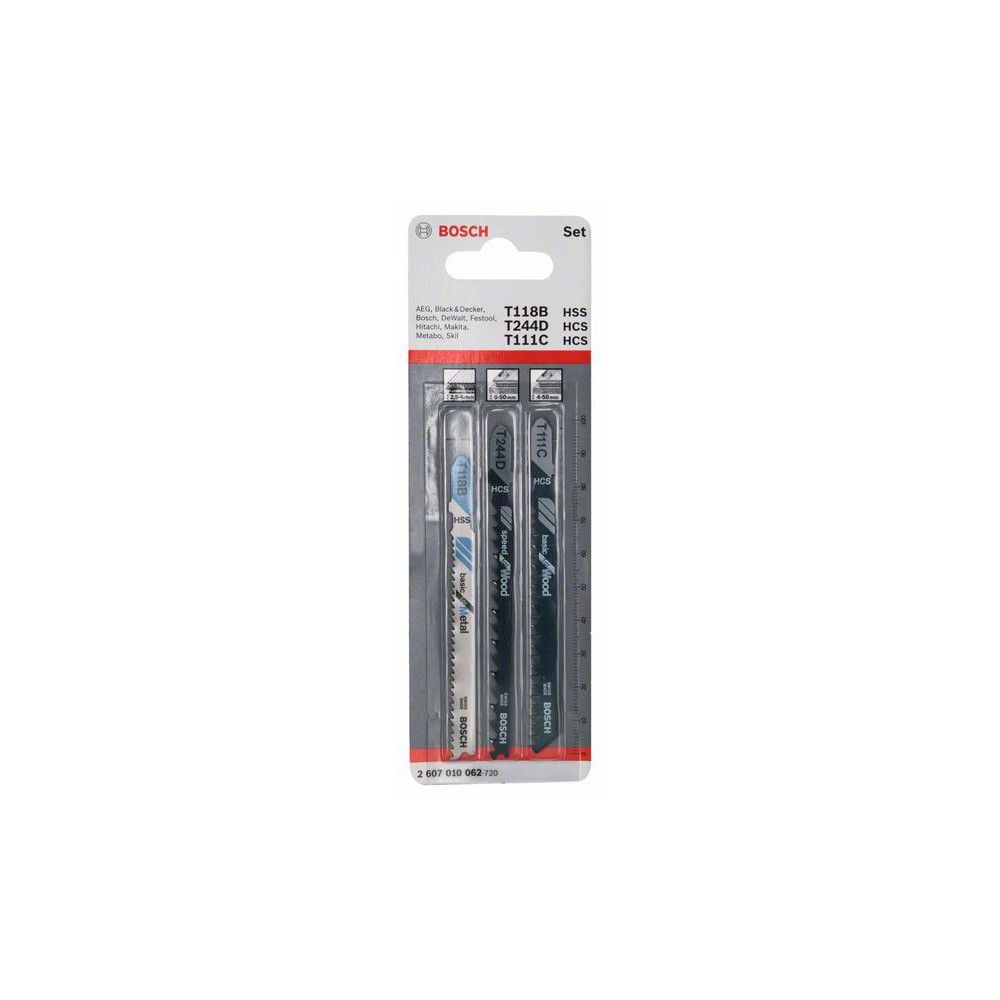 Set 3 panze fierastrau vertical gst