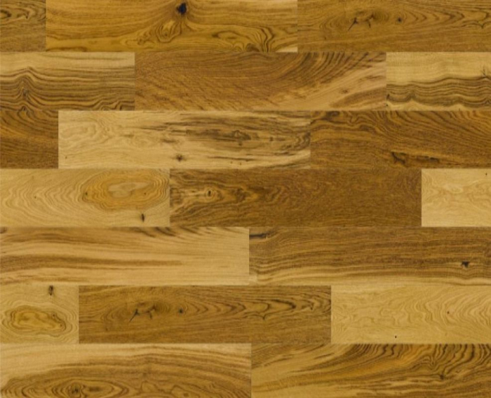 Parchet triplu stratificat lemn stejar maro 1092x180x14 mm Barlinek, CARMELIAN
