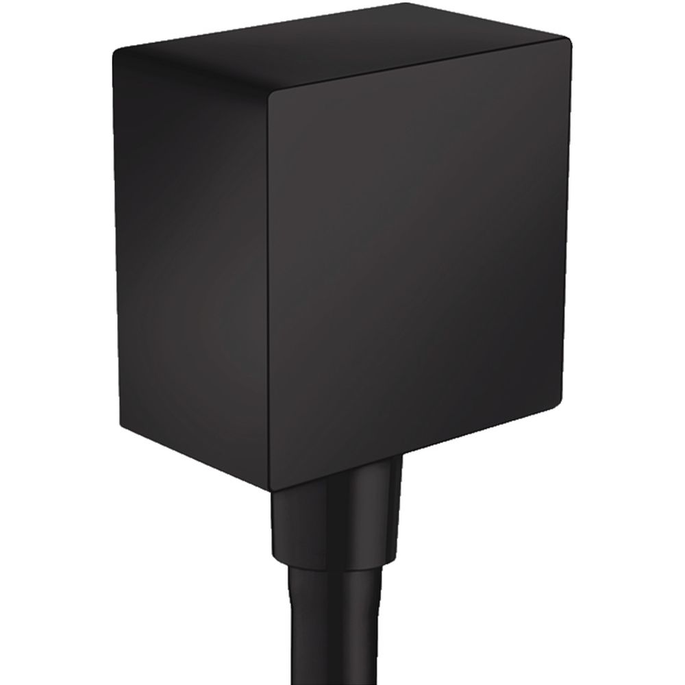 Racord Furtun Dus Patrat Negru Mat Hansgrohe Fixfit Square