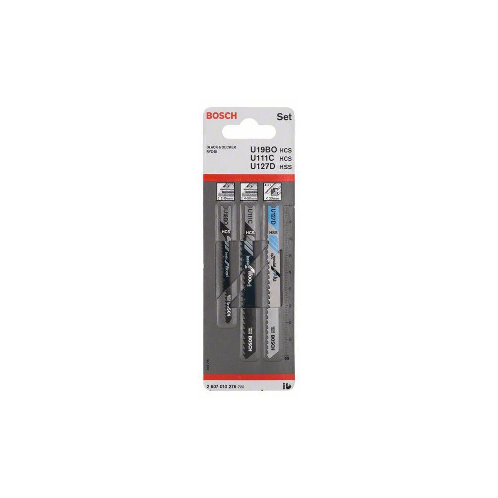 Set 3 panze fierastrau vertical bd gst