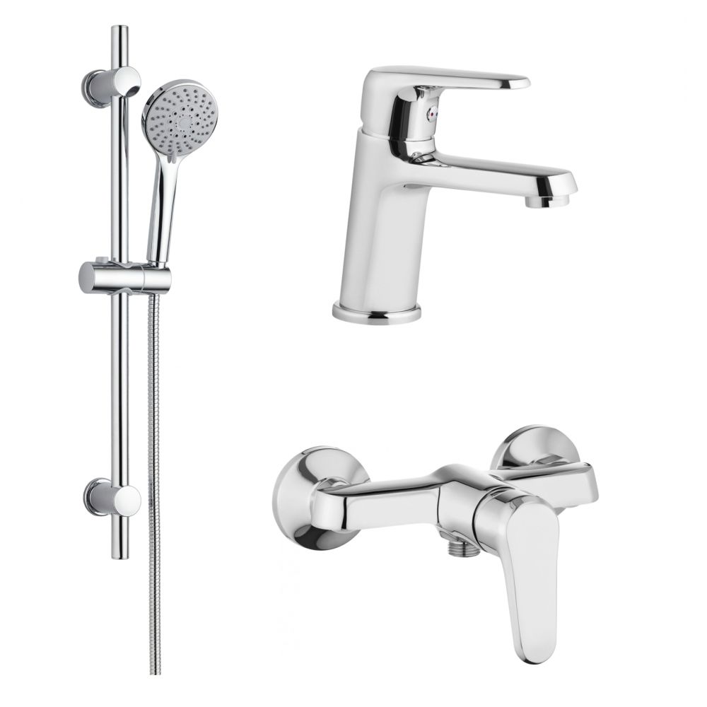 Set baie baterie lavoar, baterie dus si set de dus deante, aveo
