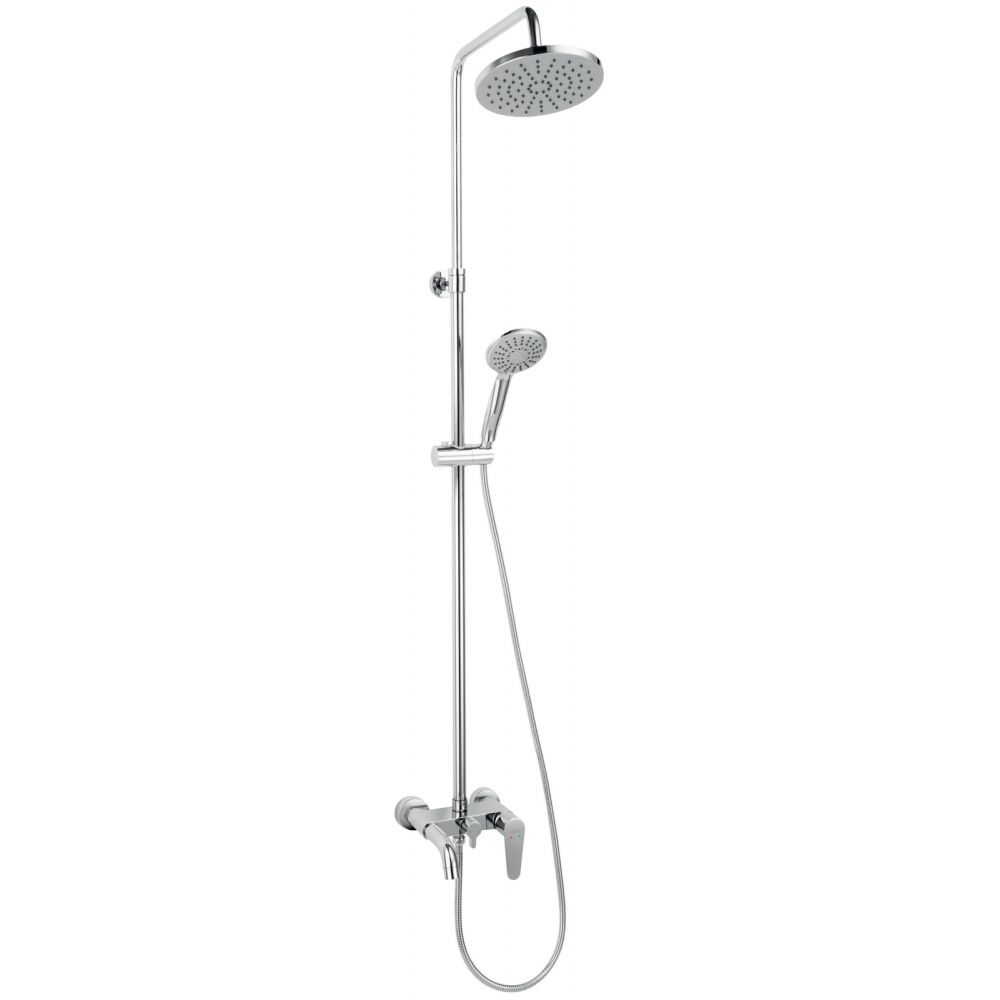 Coloana de dus cu baterie inclusa culoarea crom ferro, algeo