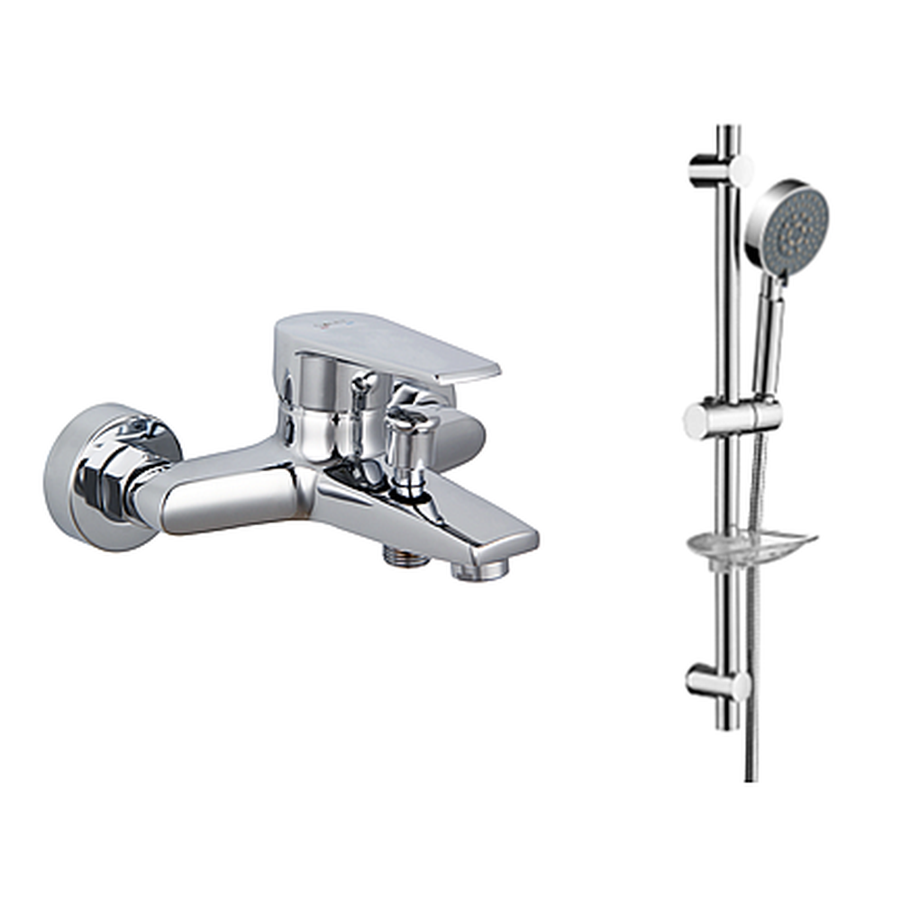 Set dus cu baterie inclusa crom dalet, thebe