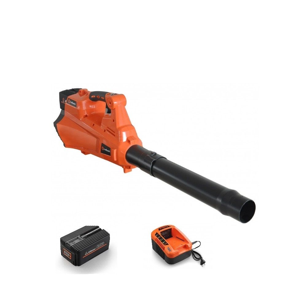 Set redback suflanta frunze e435c 40v + acumulator li-ion ep60 40v 6ah + incarcator rapid ec50 40v 5a