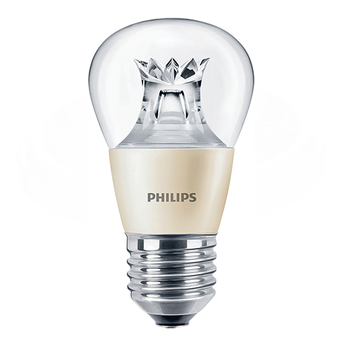 Bec LED lustra lumina calda dimabil Philips E27, 40W, 470lm, MASTER