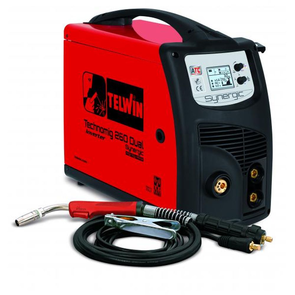 Aparat de sudura invertor telwin technomig 260 dual synergic