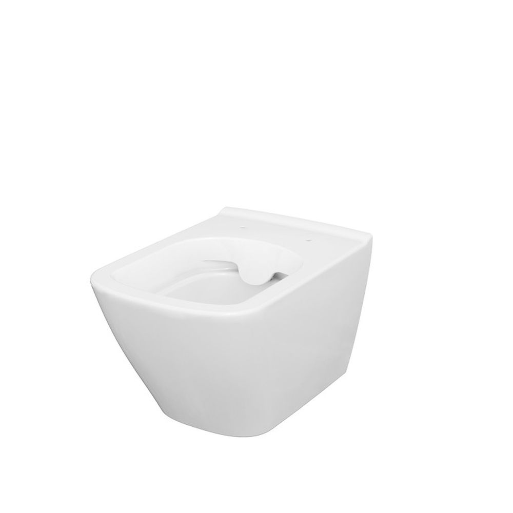 Vas wc suspendat rimless cersanit city, dreptunghiular, alb