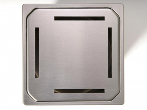 Sifon pardoseala baie cu grilaj  Kessel, System 100 Slot Design [1]