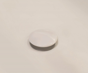 Ventil lavoar baie click-clack cu capac ceramic alb Deante [1]