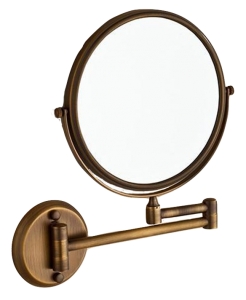 Oglinda cosmetica baie, culoare antichizata, Foglia [0]
