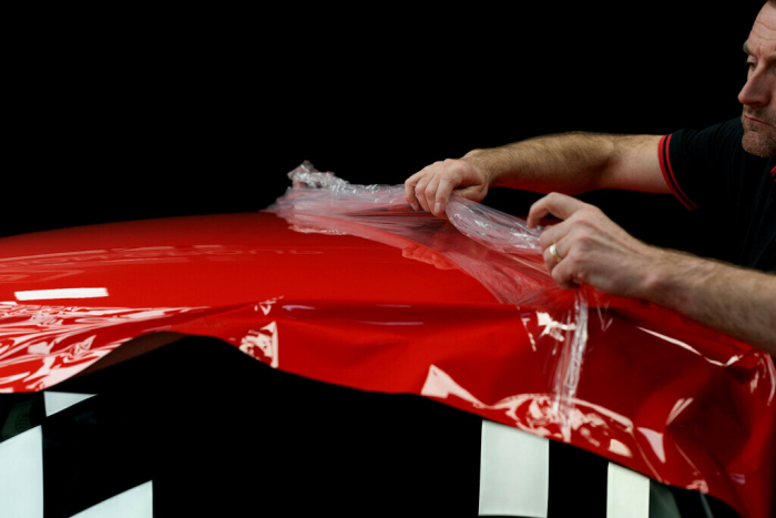 3M 2080-HG13 HOT ROD RED - Super Lucios ROȘU [5]