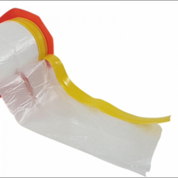 Rolă folie de plastic de protecție 55 cm x 33 m cu bandă adezivă [2]