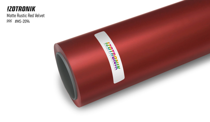 IZOTRONIK PPF Matte Rustic Red Velvet / MS-2094 [1]