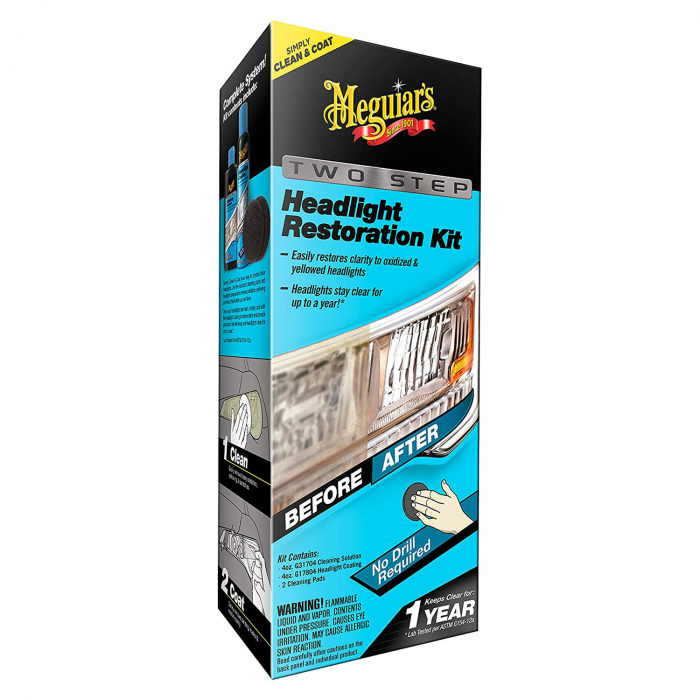 Meguiar's Two Step Headlight Restoration Kit - Kit Restaurare Faruri [2]