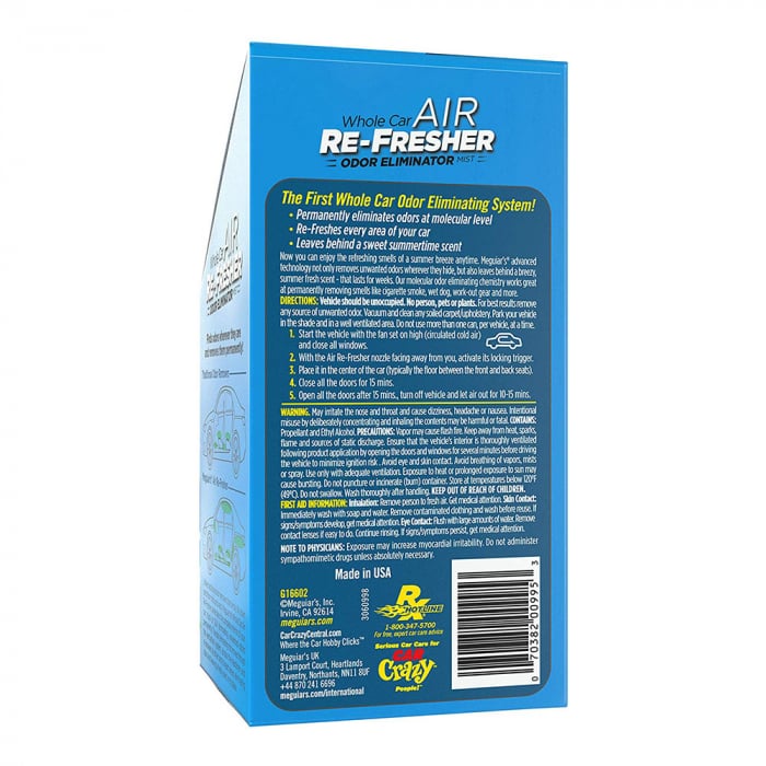 Meguiar's Air Re-Fresher Odor Eliminator Sweet Summer Breeze [3]