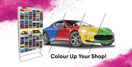 Materiale publicitare - 3M Colourboard Wrap Film Display