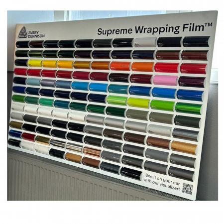 Materiale publicitare - Avery SWF Colourboard Wrap Film Display