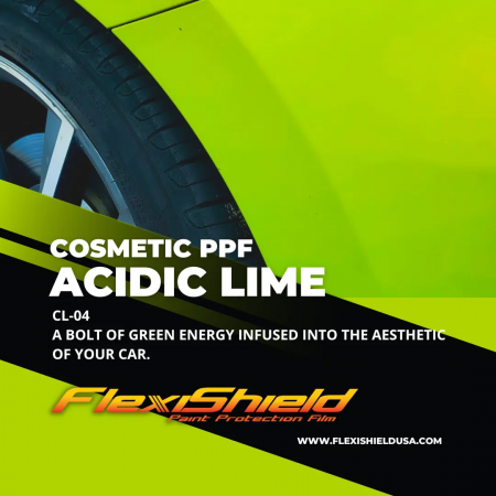 Cosmetic PPF - FlexiShield Acidic Lime