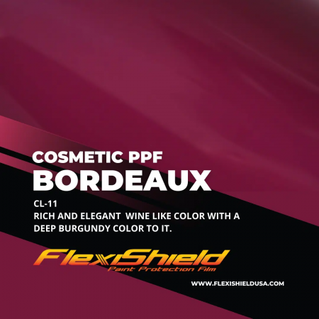 Cosmetic PPF - FlexiShield Bordeaux