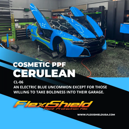 Cosmetic PPF - FlexiShield Cerulean