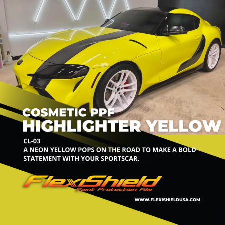 Cosmetic PPF - FlexiShield Highlighter Yellow