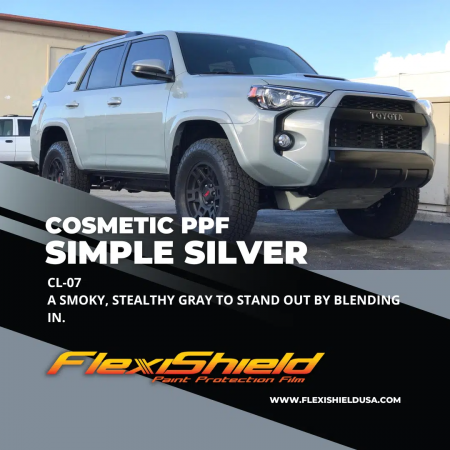 Cosmetic PPF - FlexiShield Simple Silver