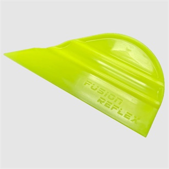 Aplicare - Fusion Yellow Reflex - Racletă cu margine ascuțită de culoare galbenă, 15 cm