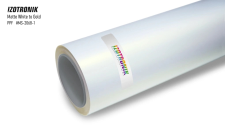 Cosmetic PPF - IZOTRONIK PPF Matte White to Gold / MS-2068-1