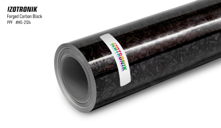 Cosmetic PPF - IZOTRONIK PPF Forged Carbon Black / MS-2124